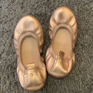 Rose gold flats Yosi Samra